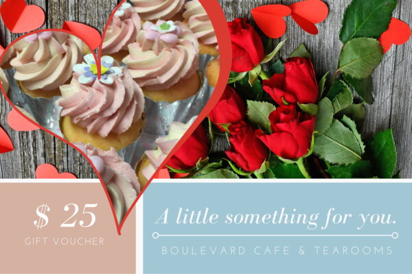 $25 gift voucher cafe & gifts Woodvale