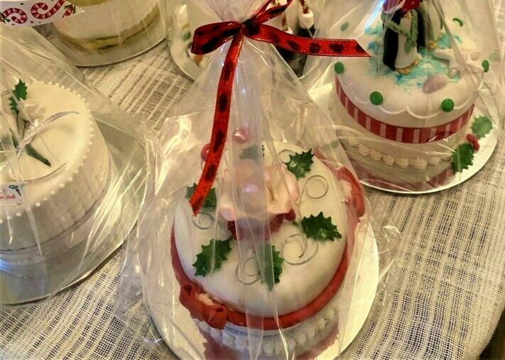 christmas cake homemade for sale at Boulevard Cafe in Woodvale