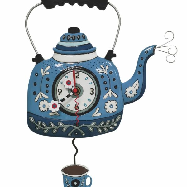 ornamental kettle clock