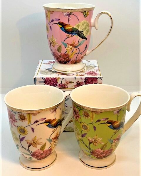 Mugs by Christiana, Chintz design