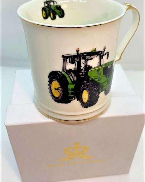 Royal Devonshire Mug custom design tractor